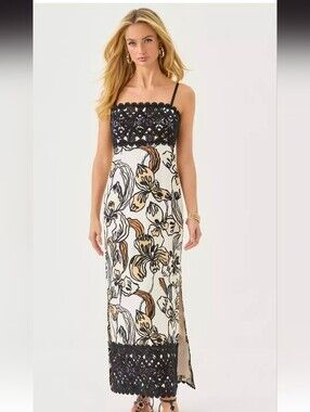 Lilly Pulitzer Vena Maxi Dress Im Coconut Take Meowt